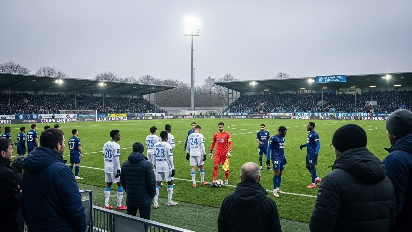 Découvrez l'heure exacte et la chaîne pour suivre Bourg-en-Bresse vs OM en 32es de finale de Coupe de France ce 21 décembre 2025. Un match piège pour Marseille face à un club de National ? Infos complètes ici.