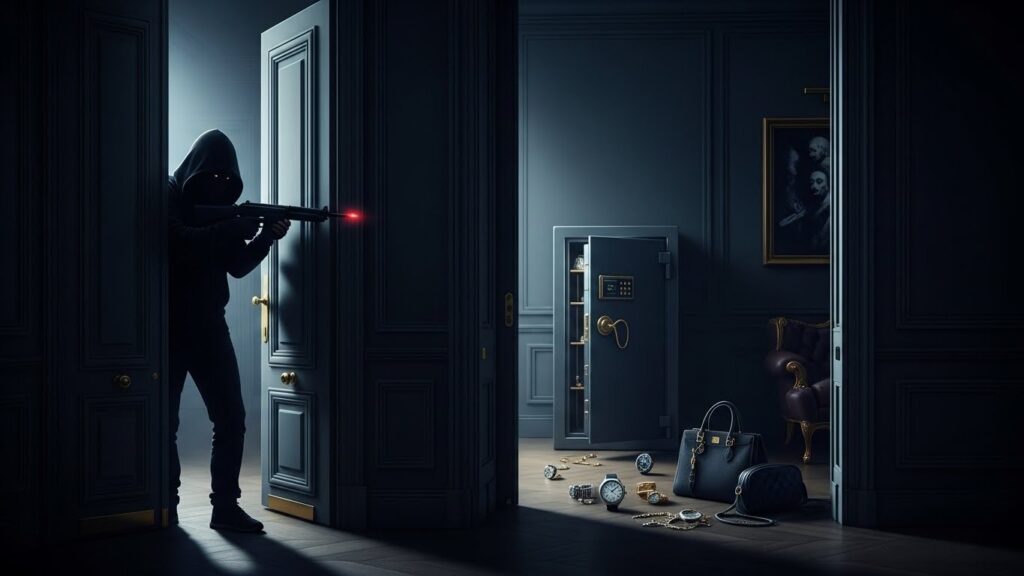 Braquage à Paris : 100 000 € de Luxe Volés à Domicile