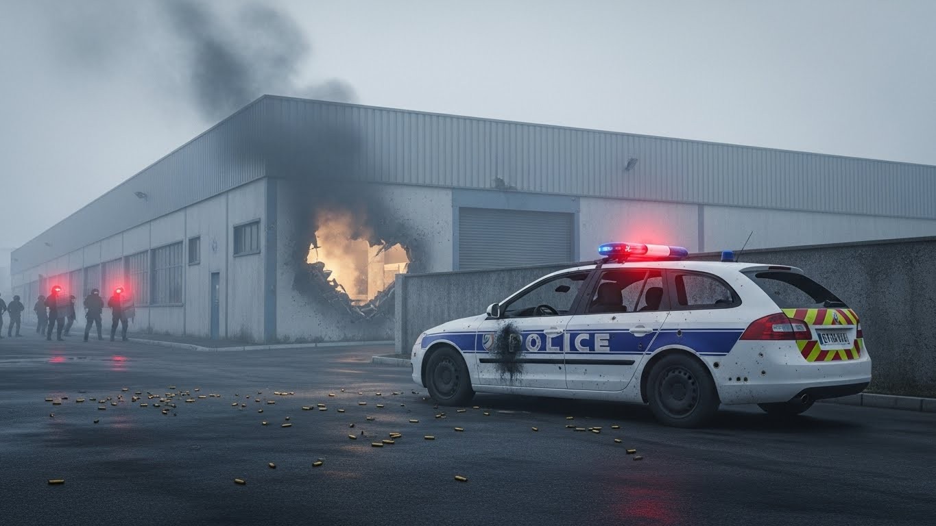 Un commando armé d'armes de guerre attaque une manufacture de bijoux à Besançon et tire sur les policiers. Sidération dans la ville après ce braquage ultra-violent. Découvrez les détails choc de cet événement.