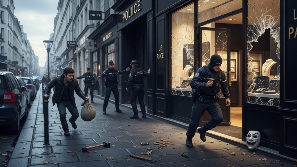 Braquage Bijouterie Paris : Ado 16 Ans Masque Halloween