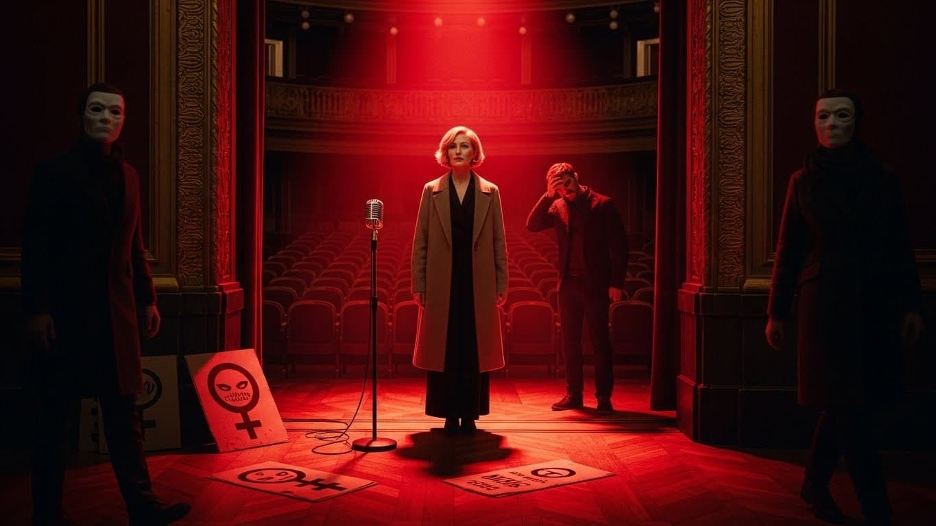 Brigitte Macron traite des militantes féministes de « sales connes » avant un spectacle d’Ary Abittan. Réactions immédiates à gauche, hashtag viral et débat sur la liberté d’expression : décryptage complet.