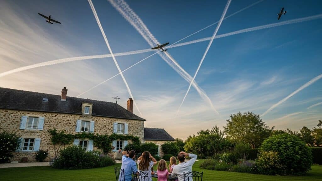 Bruit d&rsquo;Avions dans le Vexin : Les Habitants Exigent le Silence