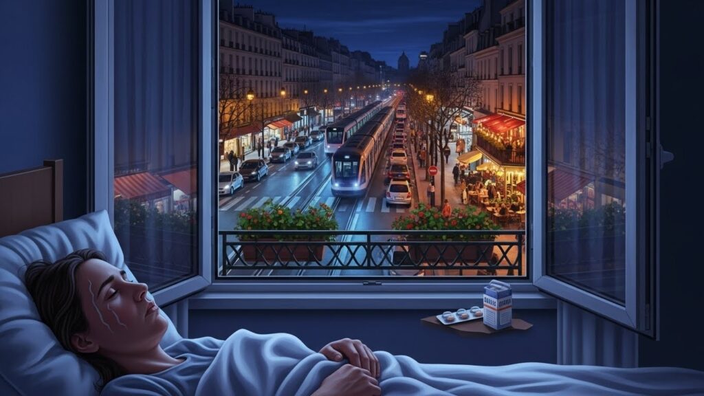 Bruit Nocturne en Île-de-France : 510 000 Personnes sous Somnifères