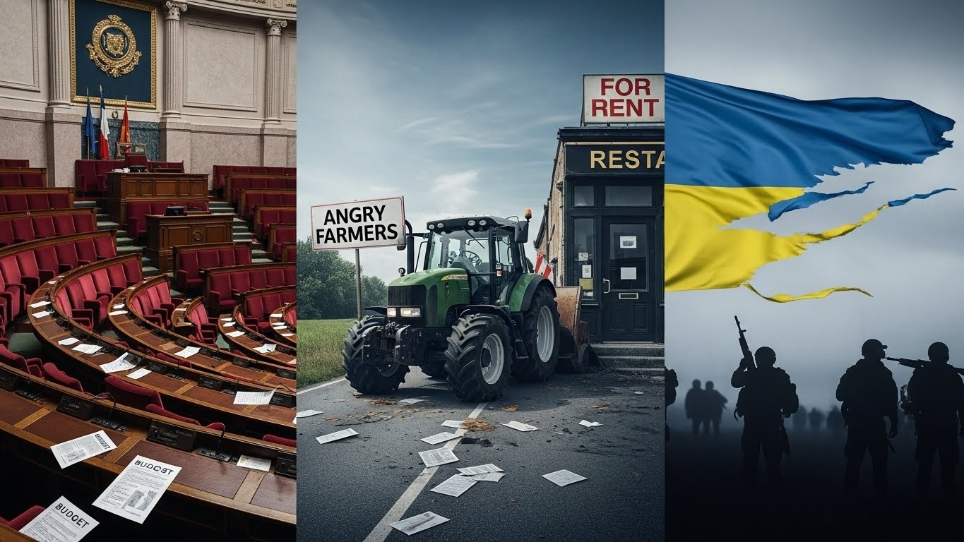 Découvrez les dernières tensions autour du budget 2026, la colère persistante des agriculteurs, les avancées en Ukraine et les difficultés des restaurants. Un point complet sur l'actualité du 19 décembre 2025.