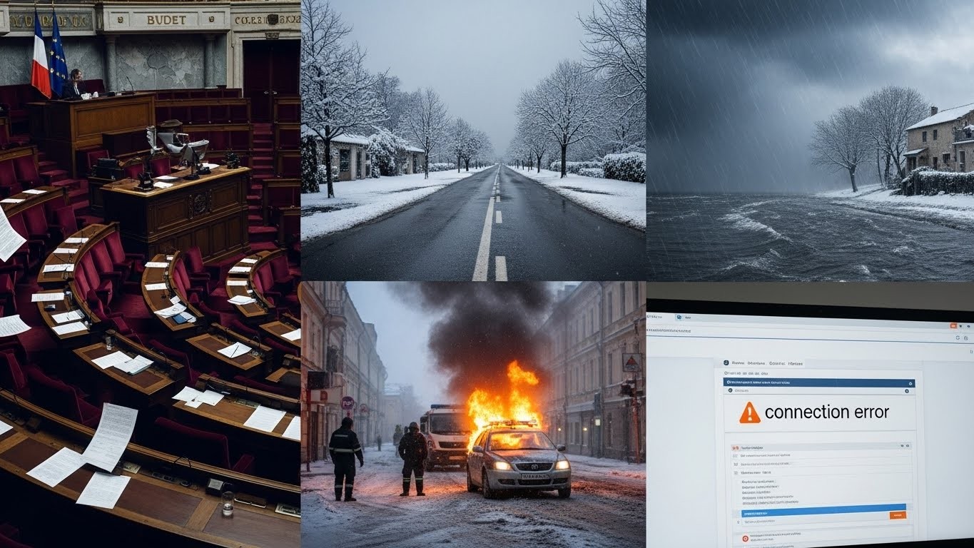 Découvrez les actualités majeures de ce 22 décembre 2025 : impasse budgétaire, vigilance météo orange, général russe tué et panne bancaire. Un point complet sur l'essentiel du jour.