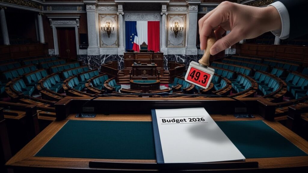 Budget 2026 : Pourquoi le 49.3 redevient une option sérieuse