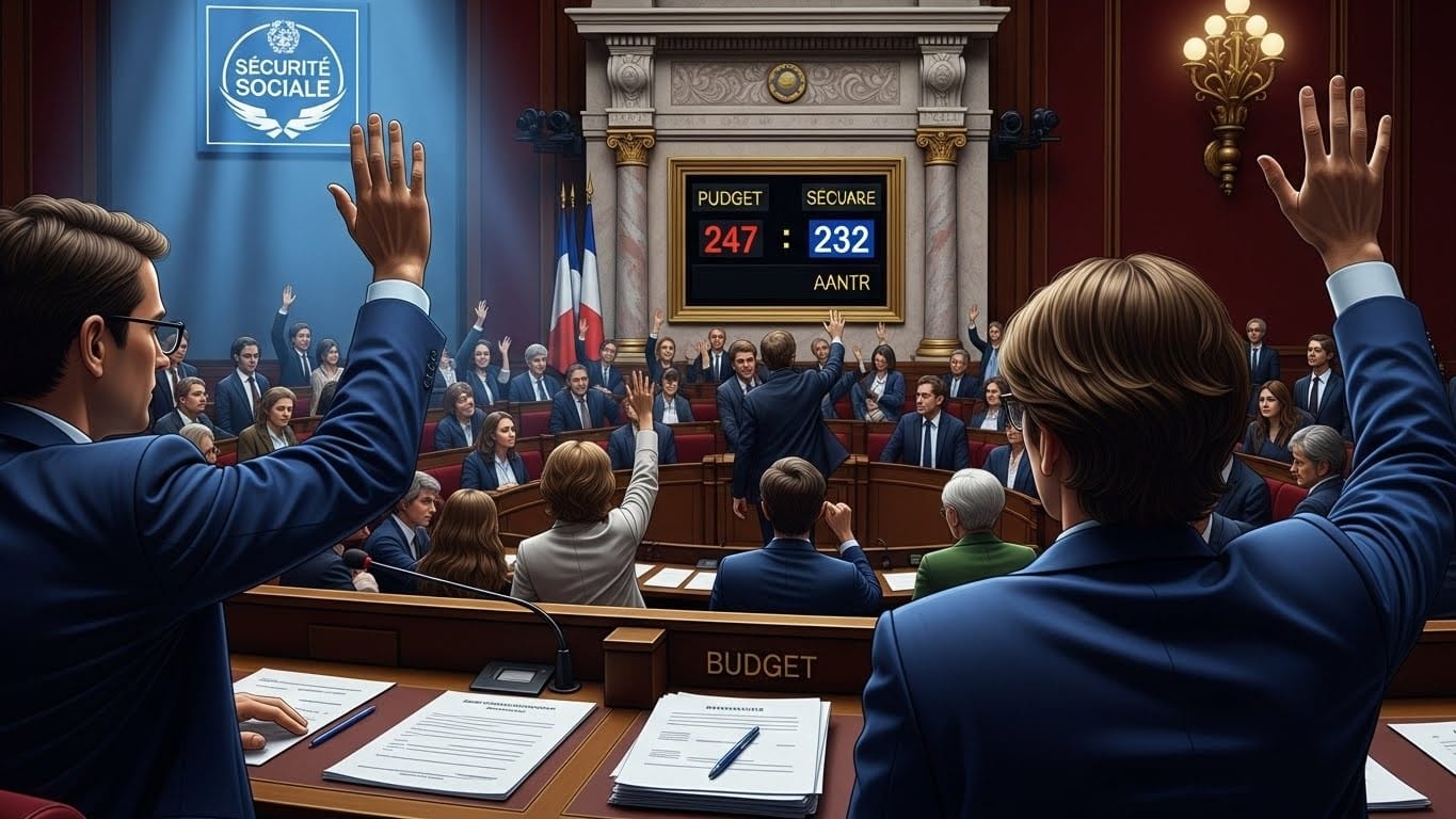 Découvrez comment le budget de la Sécurité sociale pour 2026 a été adopté de justesse à l'Assemblée, freinant le déficit et suspendant la réforme des retraites. Une première victoire sans 49.3 pour le gouvernement.