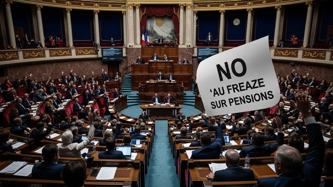 L’Assemblée nationale vient de rejeter une seconde fois le gel des retraites et minima sociaux dans le budget 2026. Décryptage complet d’un vote explosif qui fait vaciller le gouvernement.