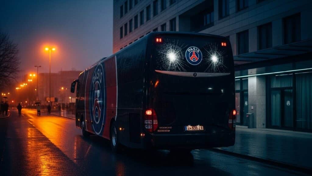 Bus du PSG Caillassé à Bilbao : Incident Choc Après le 0-0