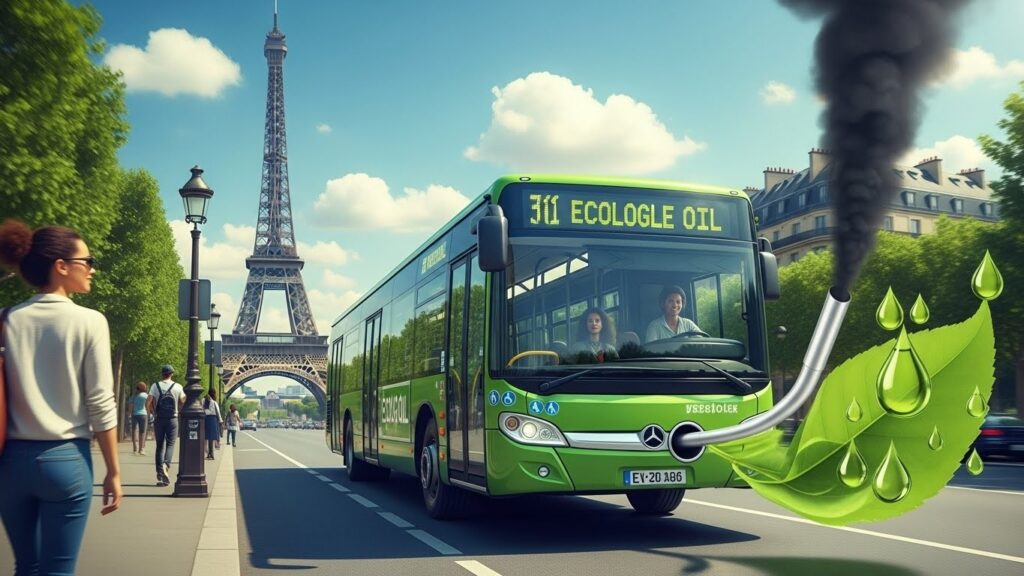 Bus Île-de-France : Adieu Diesel, Bonjour Huiles Végétales 2026
