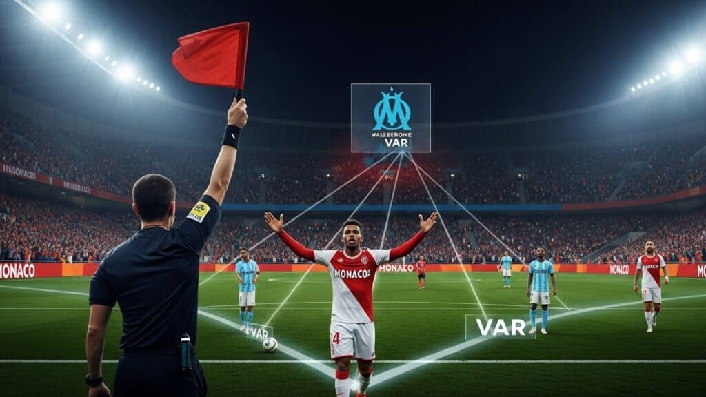 But Lamine Camara Refusé : Hors-Jeu Valable à l&rsquo;OM-Monaco ?