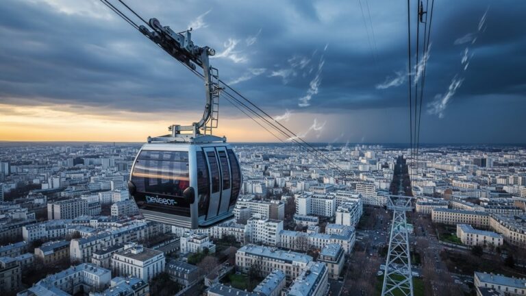 Câble 1 : Le Téléphérique d&rsquo;Île-de-France Face au Vent