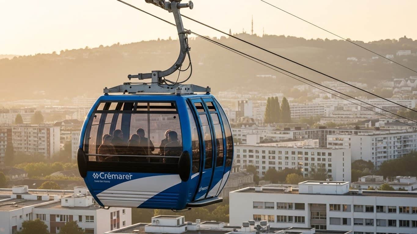 Découvrez Câble 1, le premier téléphérique d’Île-de-France qui ouvre le 13 décembre 2025. 4,5 km en 18 min, écologique et ultra-pratique : voilà pourquoi on va tous l’adorer !