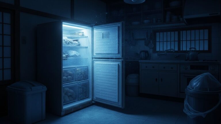 Cachette Macabre : Corps de Fille dans Congélateur 20 Ans