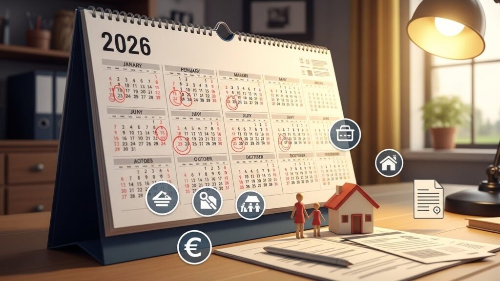 Calendrier Versements CAF 2026 : Dates Aides et RSA