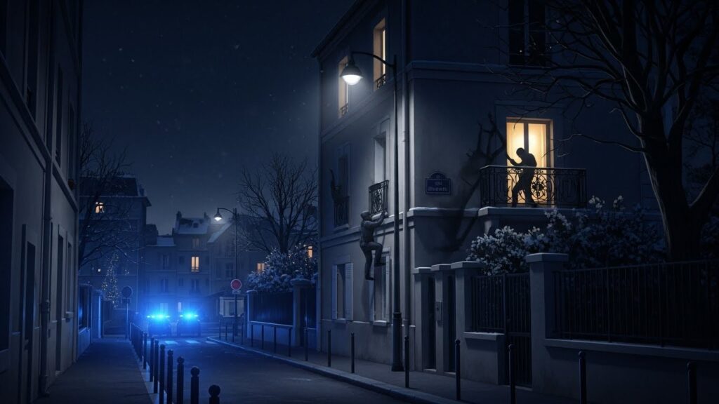 Cambriolage à Meudon : Escalade Risquée le Soir de Noël