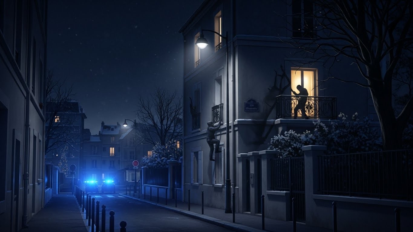 Découvrez comment trois cambrioleurs ont escaladé trois étages à Meudon pour voler un appartement vide le soir du réveillon de Noël, avant d'être arrêtés avec leur butin. Un faits divers captivant !