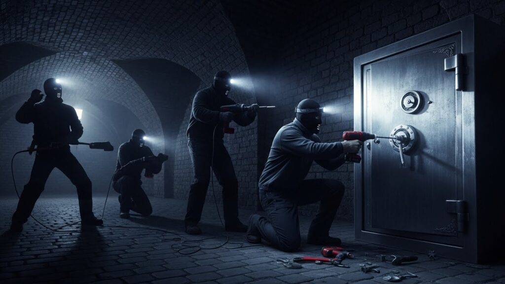 Cambriolage Raté à Paris : Braqueurs Bloqués par un Coffre