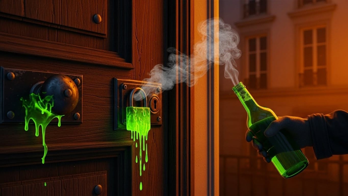 Ils ont fondu des centaines de serrures avec de l’acide en Île-de-France. Au procès, l’un d’eux jure avoir tout appris sur TikTok. Enquête sur une technique qui inquiète.