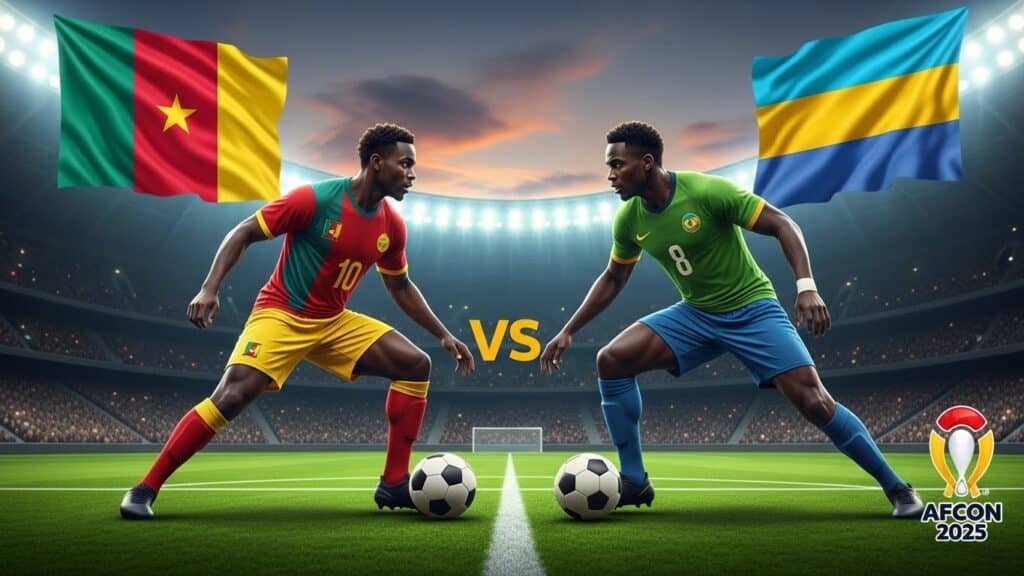 Cameroun-Gabon : Heure et Chaîne TV pour le Match CAN 2025