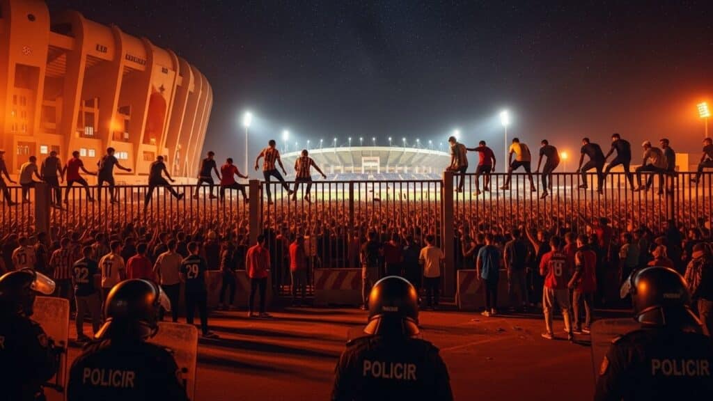 CAN 2025 : Chaos à Agadir, Stades Ouverts en Plein Match
