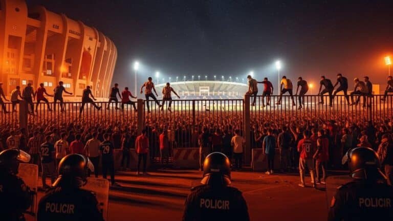 CAN 2025 : Chaos à Agadir, Stades Ouverts en Plein Match