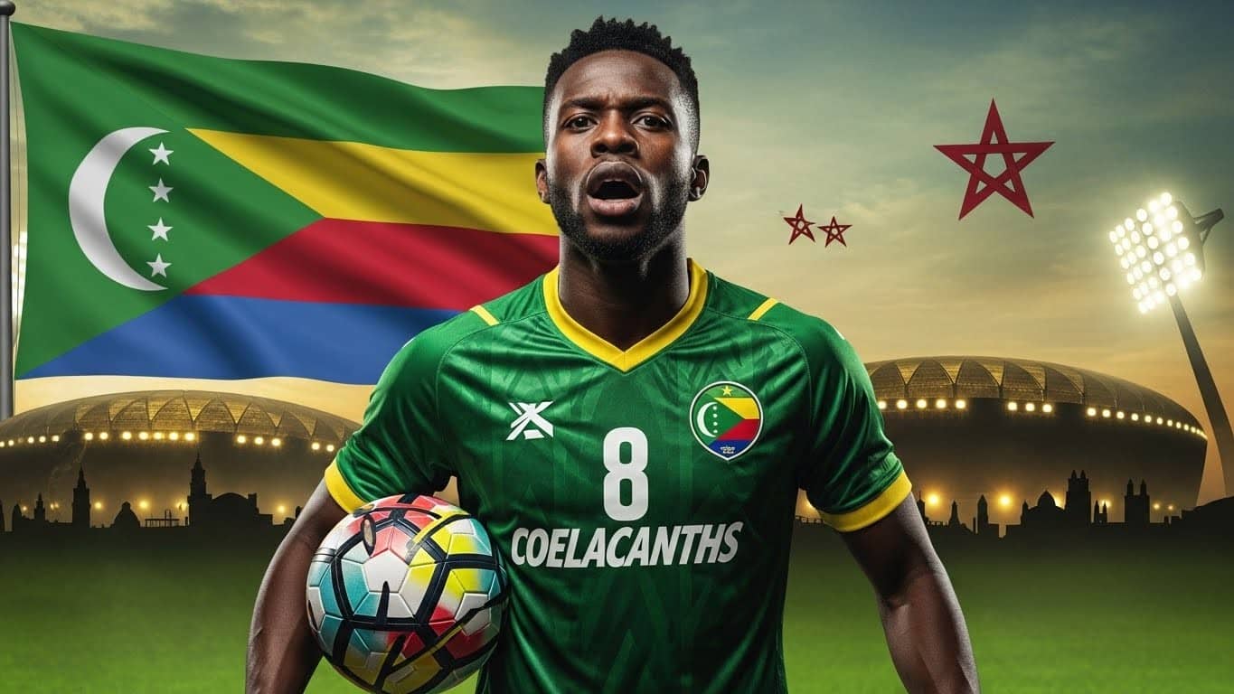 Découvrez la sélection officielle des Comores pour la CAN 2025 : 12 joueurs évoluant en France, un groupe jeune et un accent français très marqué. Retour sur les Cœlacanthes, outsiders attachants.