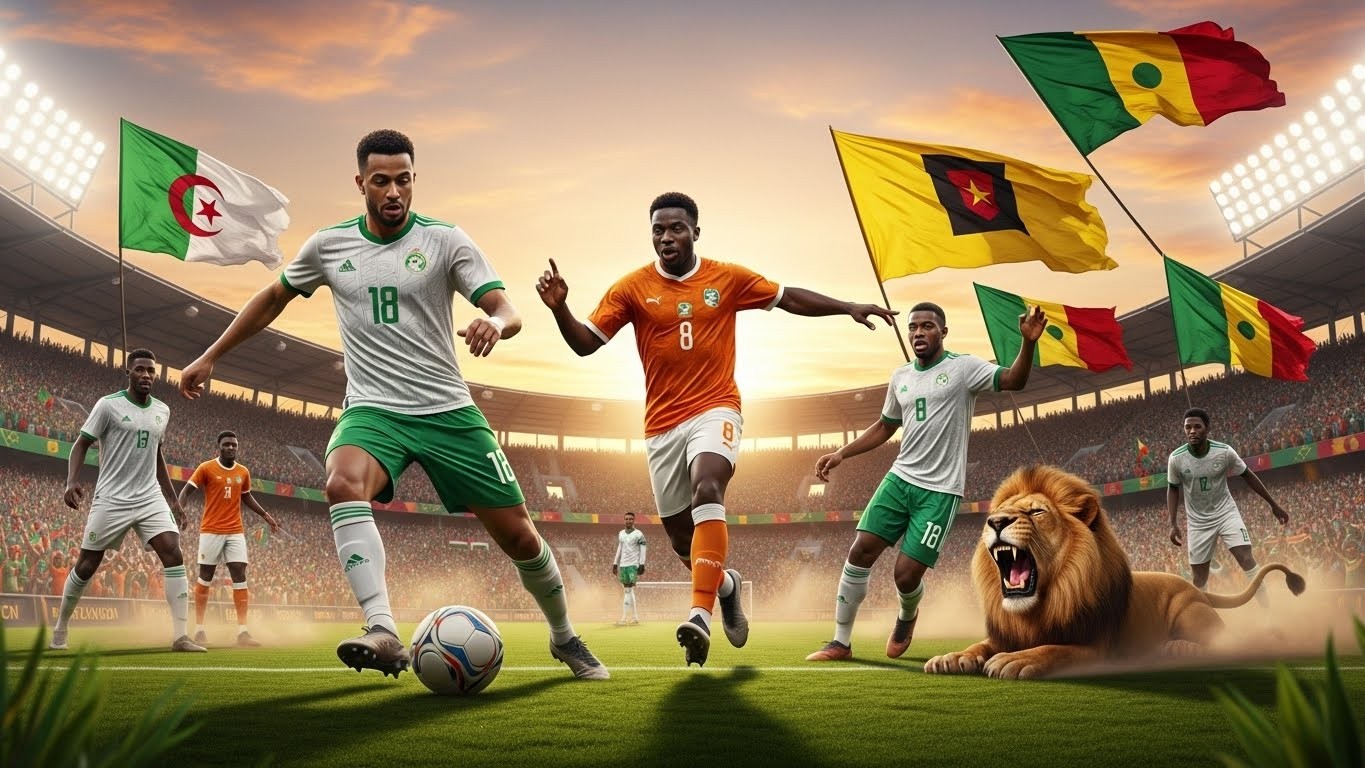 Découvrez le programme complet des matchs de la CAN 2025 ce 24 décembre avec l'entrée en lice de l'Algérie, la Côte d'Ivoire et le Cameroun. Analyses, enjeux et horaires des rencontres des groupes E et F.