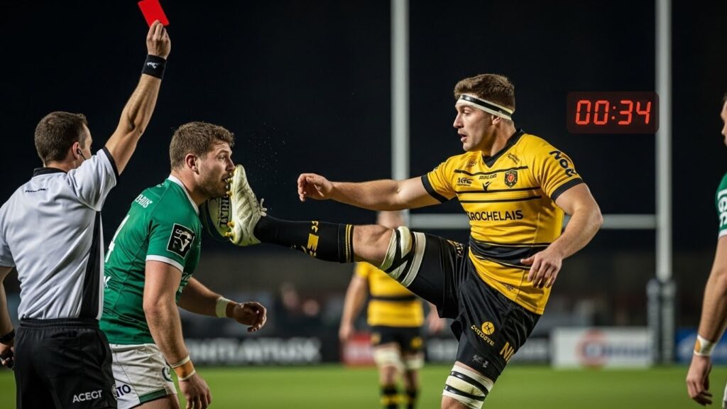 Carton Rouge Record : 34 Secondes et C’est Fini !