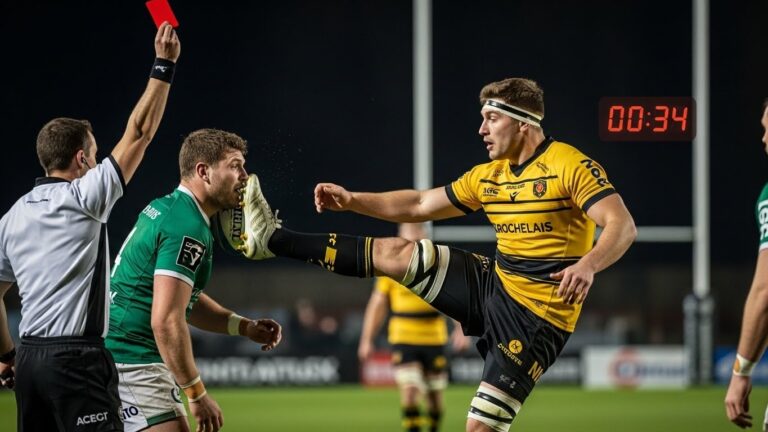 Carton Rouge Record : 34 Secondes et C’est Fini !