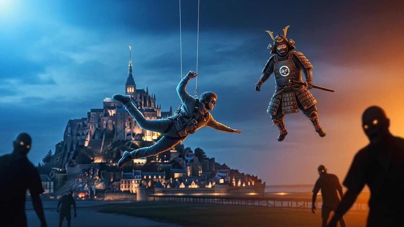 Découvrez Robin Lallart, cascadeur de l’Oise qui explose à 30 ans : doublure d’Orelsan dans Yoroï, scènes sur The Walking Dead, Astérix… Un parcours fou et inspirant !