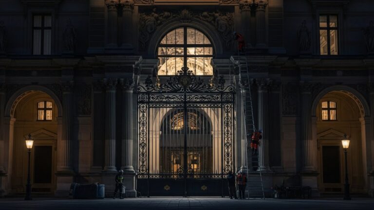 Casse du Louvre : La Grille de la Galerie d’Apollon Revient