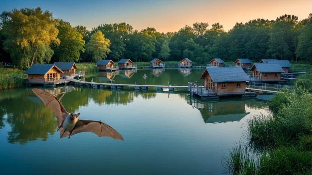 Chalets Flottants Galiotte : Les Chauves-Souris Sauvent-elles le Site ?