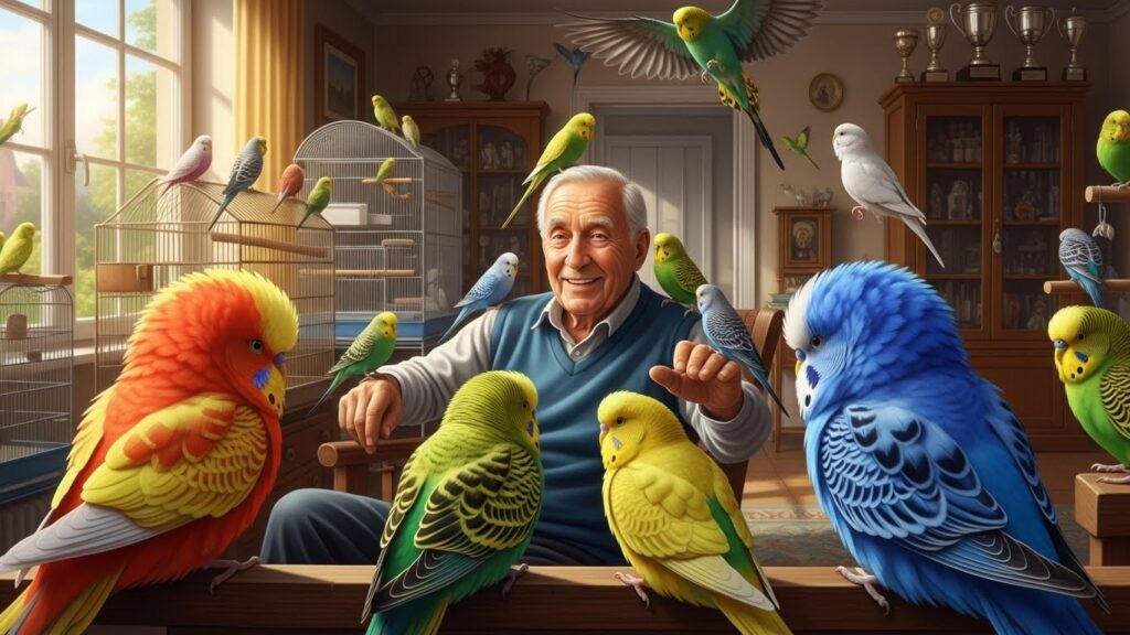 Champion du Monde de Perruches Anglaises en Lorraine