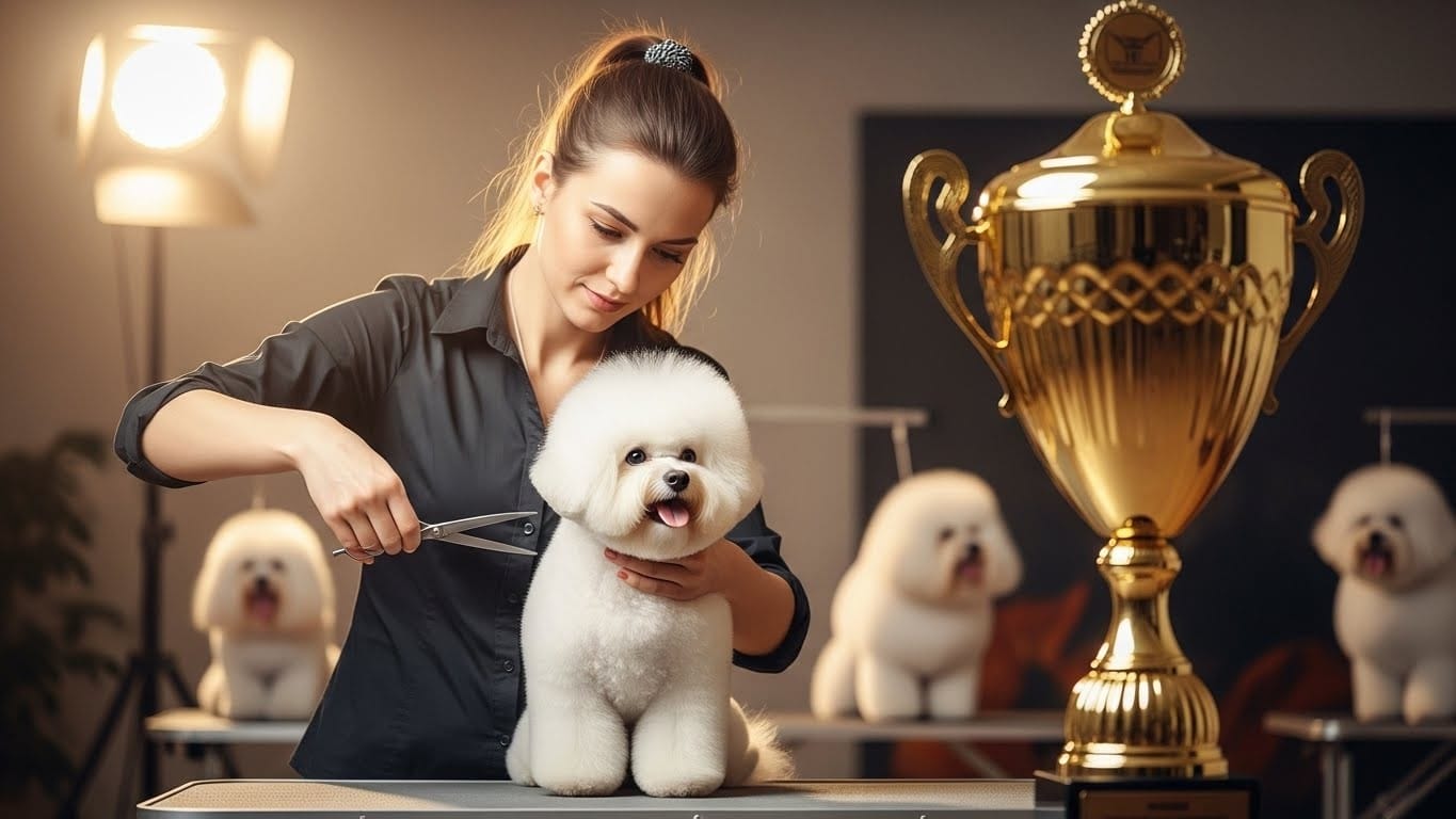Découvrez Evane Hego, 20 ans, championne de France de toilettage canin et félin en catégorie apprentie. Des ciseaux d’or aux différences Europe/USA, son parcours passionnant.