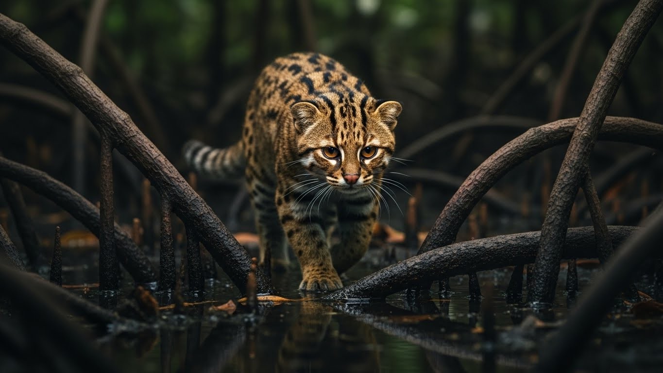 Découvrez la réapparition incroyable du chat à tête plate, l'un des félins les plus rares au monde, aperçu en Thaïlande après trois décennies. Une lueur d'espoir pour la biodiversité menacée.