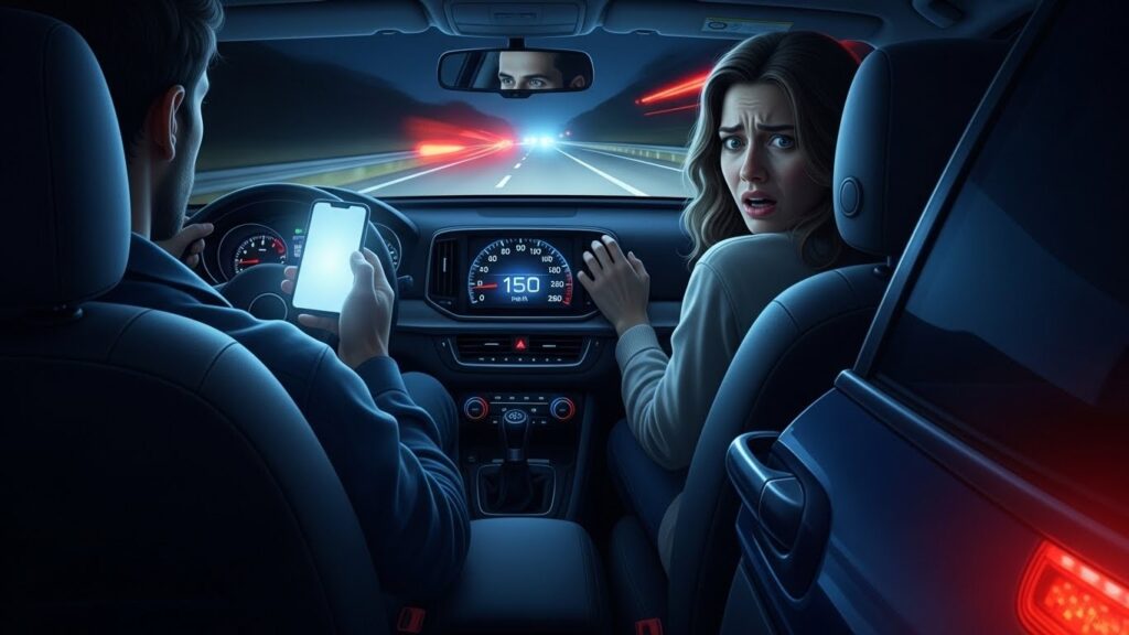 Chauffeur Uber à 150 km/h : Une Passagère Terrifiée