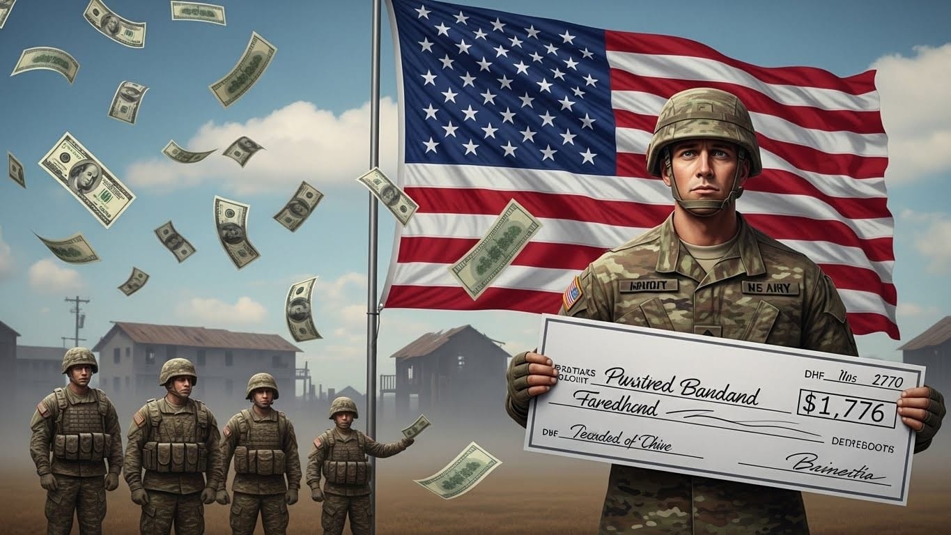Découvrez la polémique autour du bonus de 1776 dollars promis par Trump aux militaires américains. Un geste généreux ou un simple transfert de fonds ? Analyse complète des faits et réactions.
