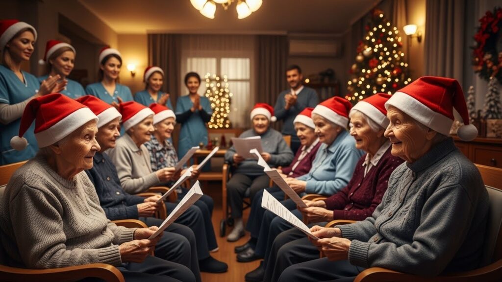 Chorale de Noël en Ehpad : Les Centenaires Font Vibrer les Fêtes