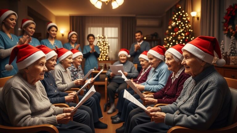 Chorale de Noël en Ehpad : Les Centenaires Font Vibrer les Fêtes