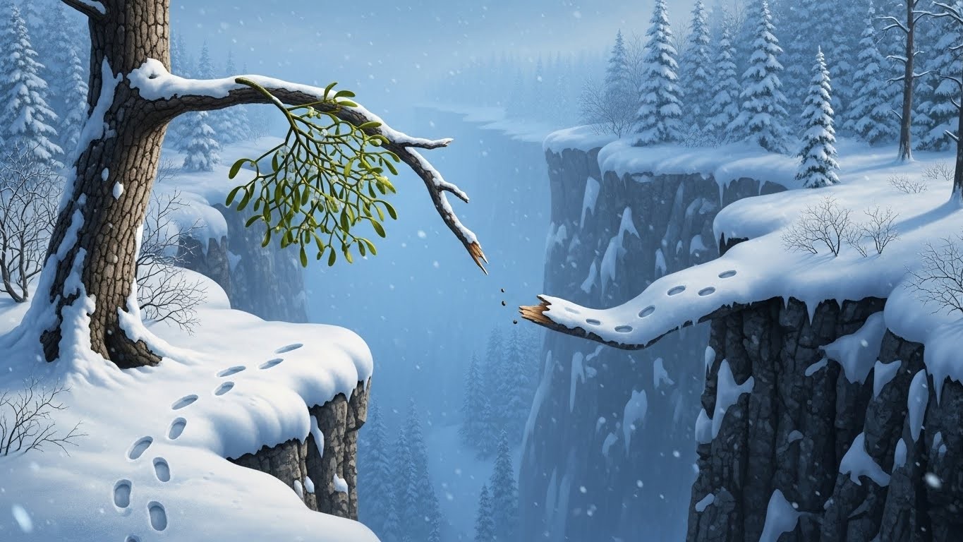 Décorations de Noël qui virent au drame : deux randonneurs italiens font une chute de 30 mètres en cherchant du gui. Un accident qui rappelle les dangers de la montagne en hiver.