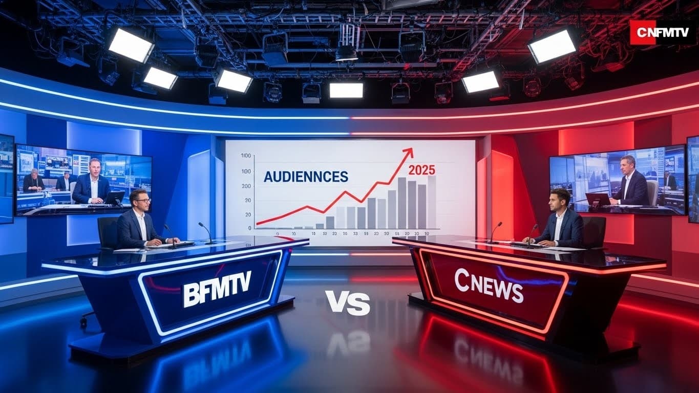 Découvrez comment CNews est devenue la première chaîne d'information en France en 2025, dépassant BFMTV pour la première fois. Analyses, raisons du succès et impacts sur le paysage médiatique.