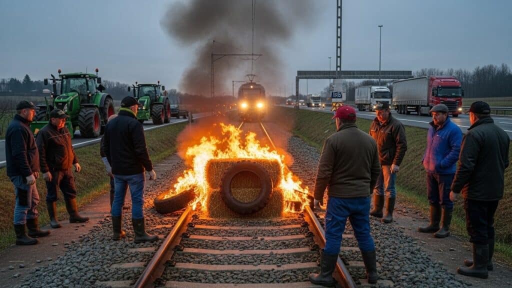 Colère Agriculteurs Haute-Garonne : Blocages Routes et Trains