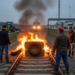 Colère Agriculteurs Haute-Garonne : Blocages Routes et Trains