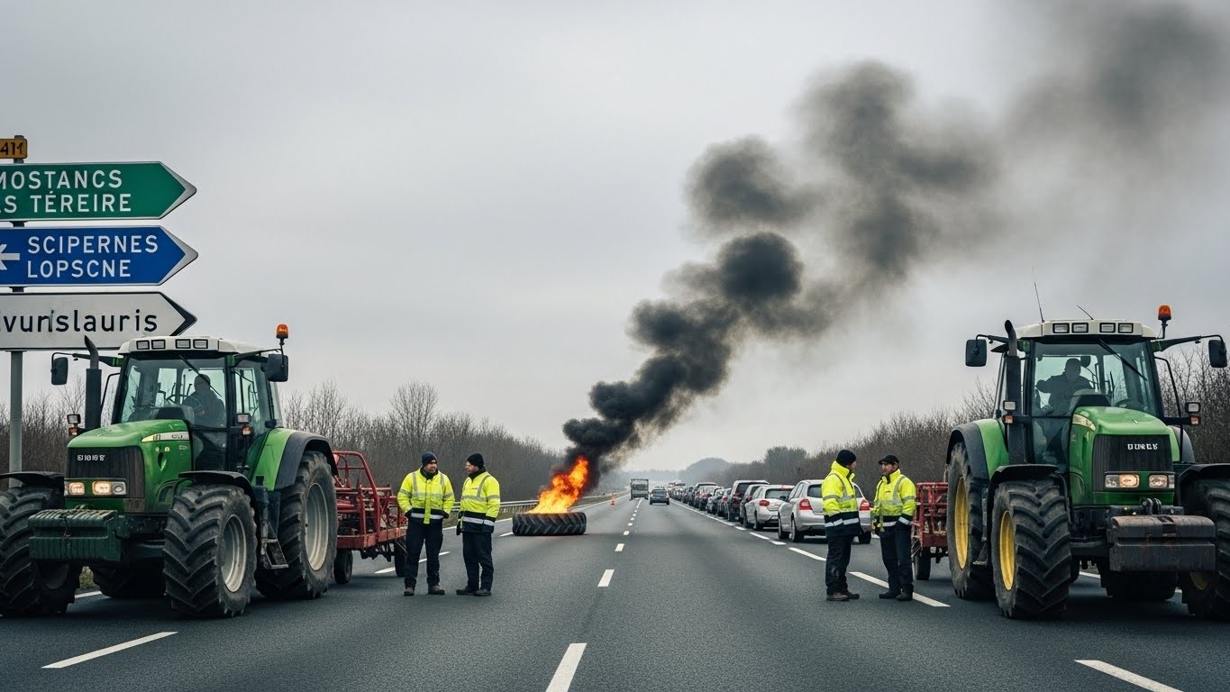 Découvrez les tensions entre agriculteurs en colère et le gouvernement qui refuse tout nouveau blocage pour Noël. Quelles conséquences sur les routes et les fêtes ? Analyse complète.