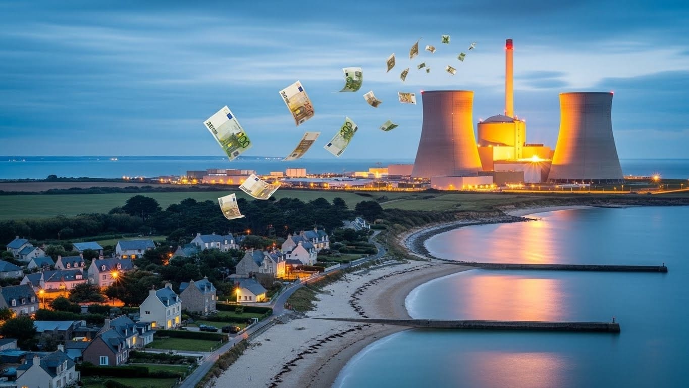 Découvrez Flamanville, la commune la plus riche de France grâce au nucléaire. Des millions d'euros pour 1600 habitants : va-t-on redistribuer cette manne inattendue ? Une situation qui fait débat.