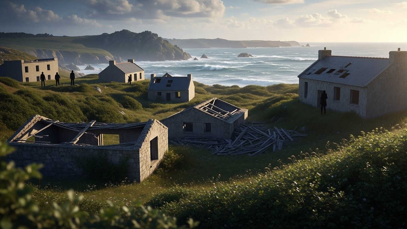 À Douarnenez, le bras de fer continue autour de l'ancien village vacances squatté depuis 15 ans. Le département du Finistère a remporté la vente amiable, mais les occupants préparent un recours. Qui l'emportera ?