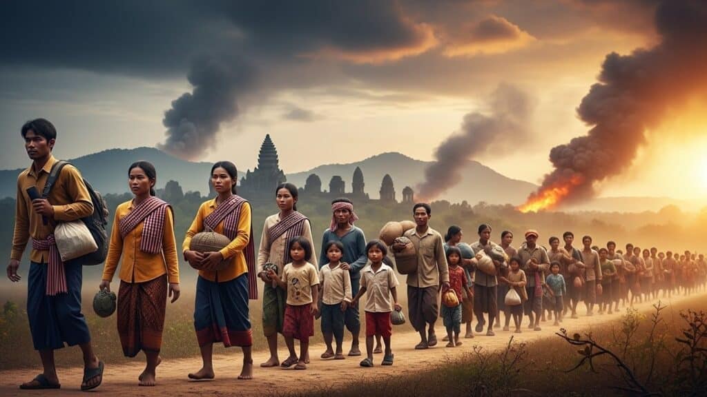 Conflit Thaïlande-Cambodge : Plus de 500 000 Déplacés