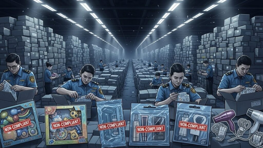 Contrôle Douanes Shein : 25% des Articles Non Textiles Non Conformes