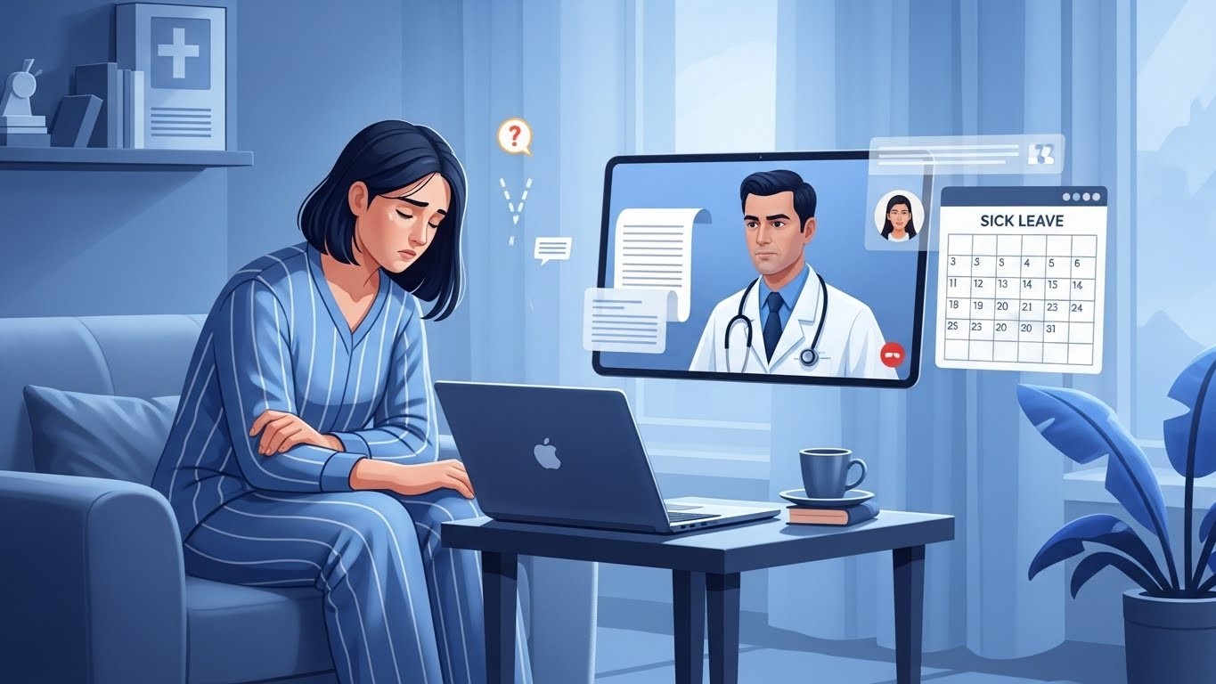 Découvrez comment les contrôles d’arrêts maladie passent en visioconférence partout en France. 38 % des arrêts déjà stoppés : quels impacts pour les salariés et l’Assurance Maladie ?